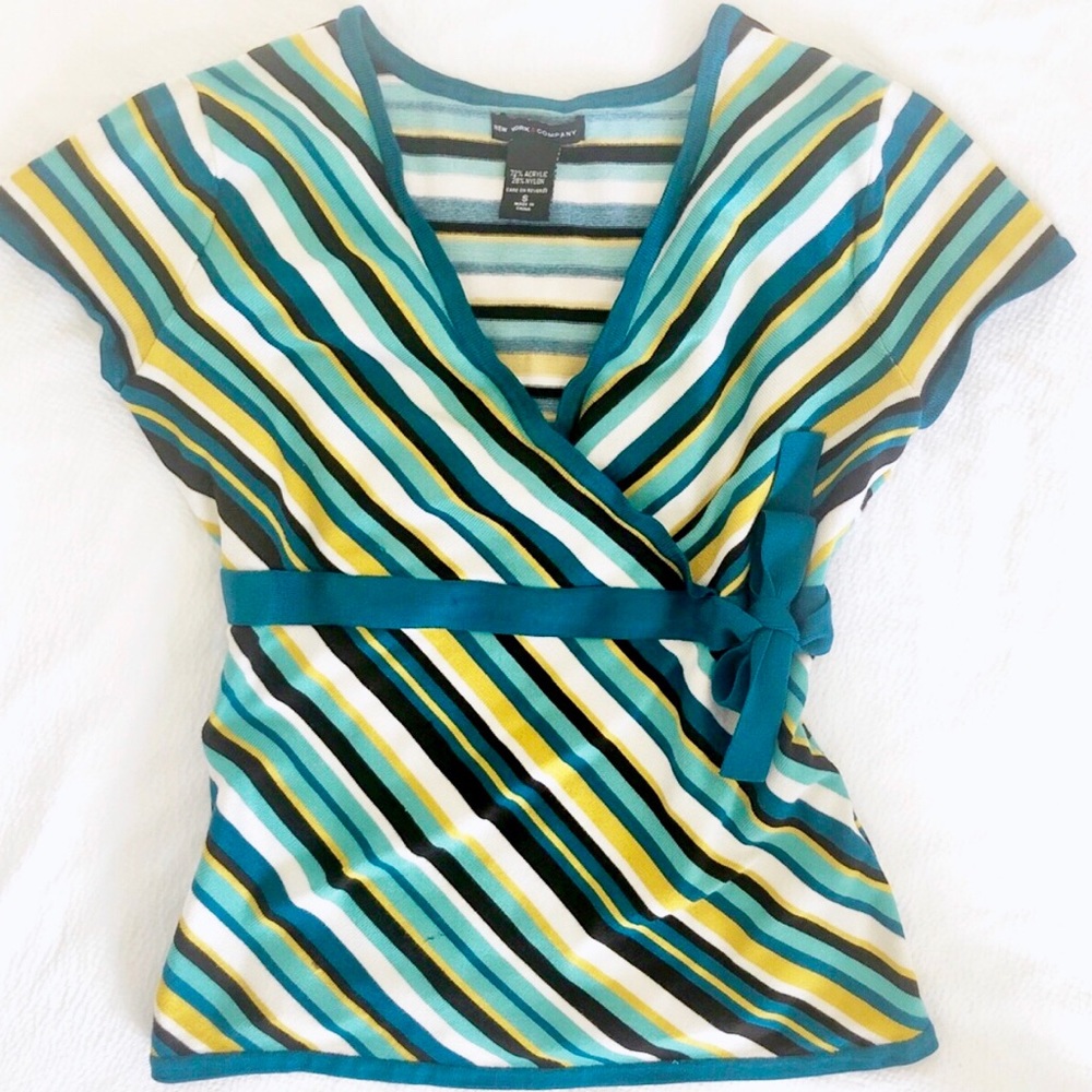 APT 9 Short-Sleeved Sweater